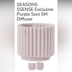 Purple Candle Holders with Elegant Accents